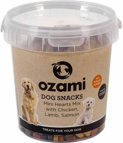 Bild på Ozami Dog Snack Mini Hearts Mix Bucket 500 g