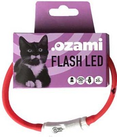 Bild på Ozami Flash Led katthalsband 35 cm