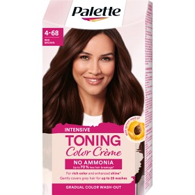 Bild på Palette Intensive Toning Color Crème 4-68 Red Brown