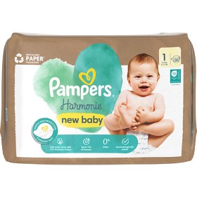 Bild på Pampers Harmonie Blöjor storlek 1 (2kg-5kg) 35 blöjor