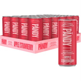 Bild på Pändy Energy Drink Apple Strawberry 330 ml x 24 st