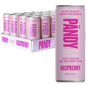 Bild på Pändy Energy Drink Raspberry 330 ml x 24 st