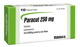 Bild på Paracut, tablett 250 mg 10 st