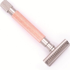 Bild på Parker Shaving 55SL-RG Ladies Semi-Slant 3 Piece Safety Razor Rose Gold