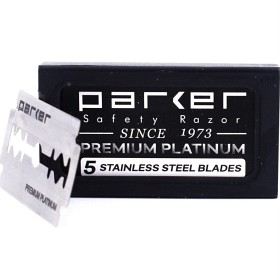 Bild på Parker Shaving Premium Platinum Double Edge Blades 5 st