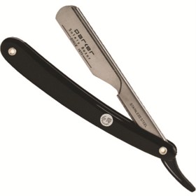 Bild på Parker Shaving PTB Black ABS Handle Push Type Barber/Straight Razor