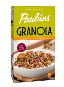Bild på Pauluns Granola Mullbär & Kardemumma 450 g