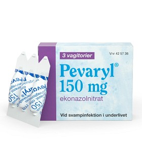 Bild på Pevaryl, vagitorium 150 mg 3 st