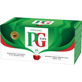 Bild på PG Tips Svart te 40 tepåsar
