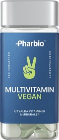 Bild på Pharbio Multivitamin Vegan 120 st