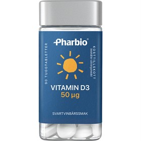 Bild på Pharbio Vitamin D 50 ug 90 st