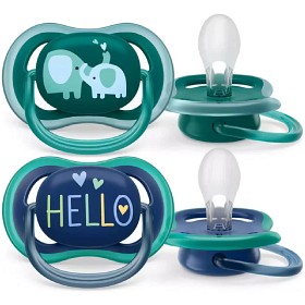 Bild på Philips Avent Ultra Air napp 18+ månader Grön & Blå