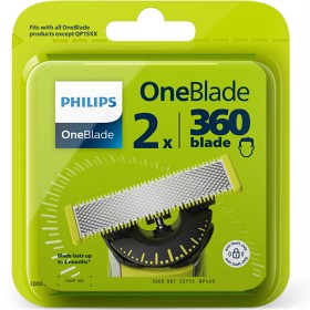 Bild på Philips OneBlade 360 rakblad QP420/50, 2 st