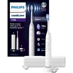 Bild på Philips Sonicare eltandborste 7100 Series inkl. fodral med laddningsfunktion, vit