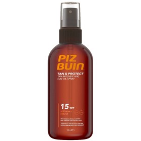 Bild på Piz Buin Tan & Protect Tan Intensifying Sun Oil Spray SPF15 150 ml