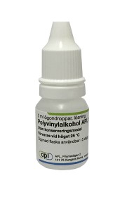 Bild på Polyvinylalkohol APL, ögondroppar, lösning 1,4 % 4 x 5 ml