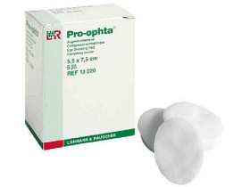 Bild på Pro-ophta ögonkompress 5,5 cm x 7,5 cm