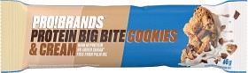 Bild på ProBrands Protein Bar Bigbite Cookies & Cream 45 g