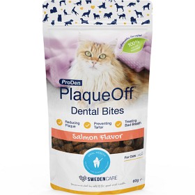 Bild på ProDen PlaqueOff Dental Bites Salmon Katt