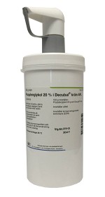 Bild på Propylenglykol i Decubal kräm APL, kräm 20 % (med pump) 460 gr