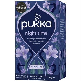 Bild på Pukka Night Time Tea 20 tepåsar