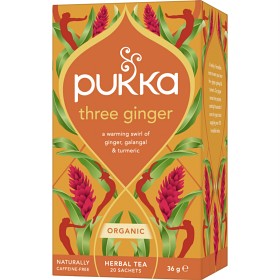 Bild på Pukka Three Ginger 20 tepåsar