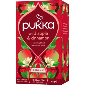 Bild på Pukka Wild Apple & Cinnamon 20 tepåsar