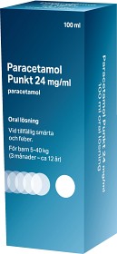 Bild på Paracetamol Punkt, oral lösning 24 mg/ml 100 ml