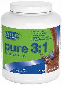 Bild på Pure Sport Nutrition Pure 3:1 Chocolate Cream 1 kg