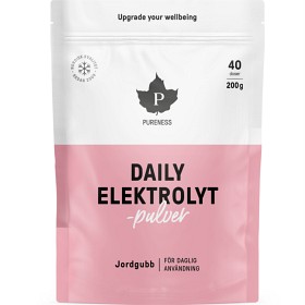 Bild på Pureness Daily Elektrolytpulver Jordgubb 200 g