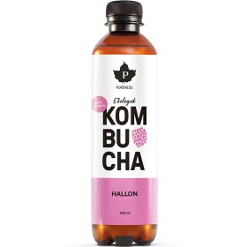Bild på Pureness Kombucha Hallon ekologisk 400 ml