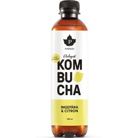Bild på Pureness Kombucha Ingefära & Citron ekologisk 400 ml
