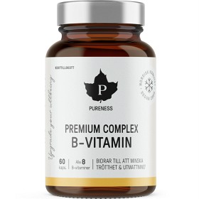 Bild på Pureness Premium Complex B-vitamin 60 kapslar