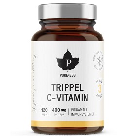 Bild på Pureness Trippel C-vitamin 120 kapslar