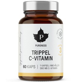 Bild på Pureness Trippel C-vitamin 60 kapslar