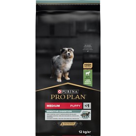 Bild på Purina Pro Plan Hund Medium Puppy Sensitive Digestion OptiDigest 12 kg