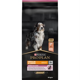 Bild på Purina Pro Plan Medium & Large Adult 7+ Sensitive Skin OptiDerma 14 kg