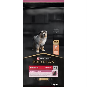 Bild på Purina Pro Plan Medium Puppy Sensitive Skin OptiDerma 12 kg