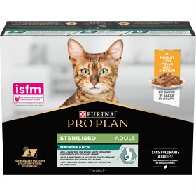 Bild på Purina Pro Plan Sterilised Nutrisavour Kyckling i sås 10-pack
