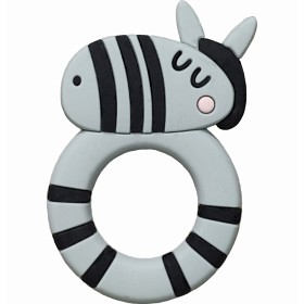 Bild på Rätt Start Bitleksak Silikon Zebra