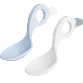 Bild på Rätt Start I Can Spoon 2-pack Vit/Ljusblå