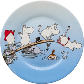Bild på Rätt Start Mumin Skärgård Flat tallrik
