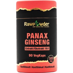 Bild på Rawpowder Panax Ginseng Extrakt 500mg 90 kapslar