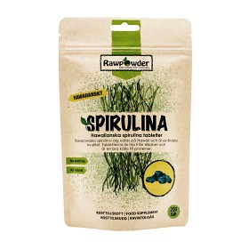Bild på Rawpowder Spirulina Hawaii 200 tabletter