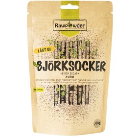 Bild på Rawpowder Björksocker Xylitol 300 g