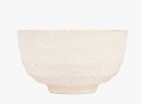 Bild på Renée Voltaire Matchaskål, Vitmelerad