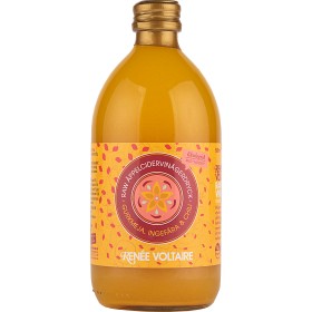 Bild på Renée Voltaire Raw Äppelcidervinägerdryck Gurkmeja, Ingefära & Chili 500 ml