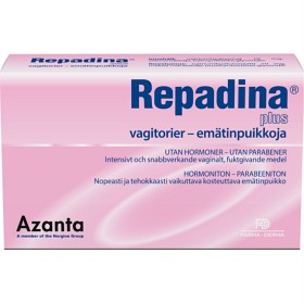 Bild på Repadina Plus 10 vagitorier á 10 mg