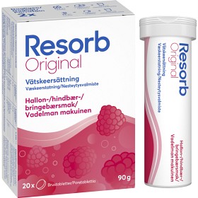 Bild på Resorb Original Hallon brustabletter 20 st