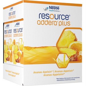 Bild på Resource Addera Plus Ananas-Apelsin, drickfärdigt kosttillägg 4 x 200 ml